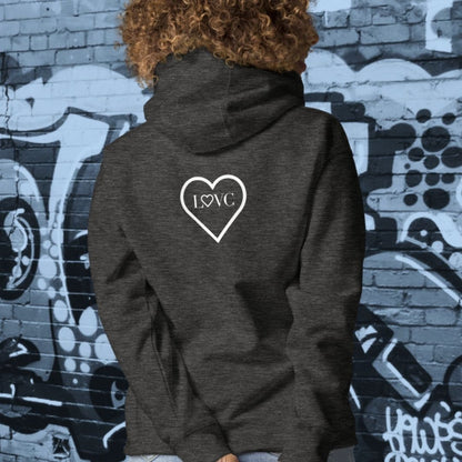HOODIE CON CAPUCHA MUJER 2CUORE WHITE