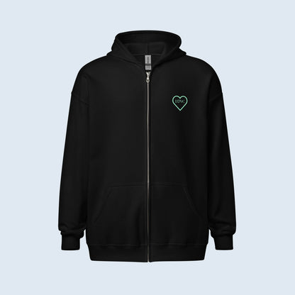 HOODIE CON CAPUCHA Y CREMALLERA MUJER COOL