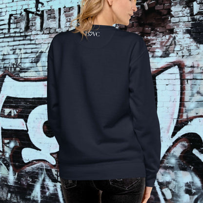 SUDADERA GRUESA MUJER LOGOXL CÍRCULO