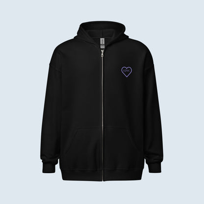 HOODIE CON CAPUCHA Y CREMALLERA MUJER COOL