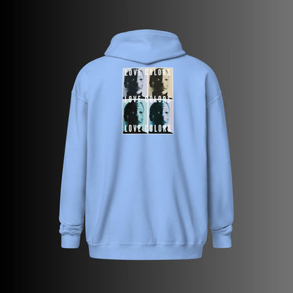 HOODIE CON CAPUCHA Y CREMALLERA HOMBRE SYMBOL &