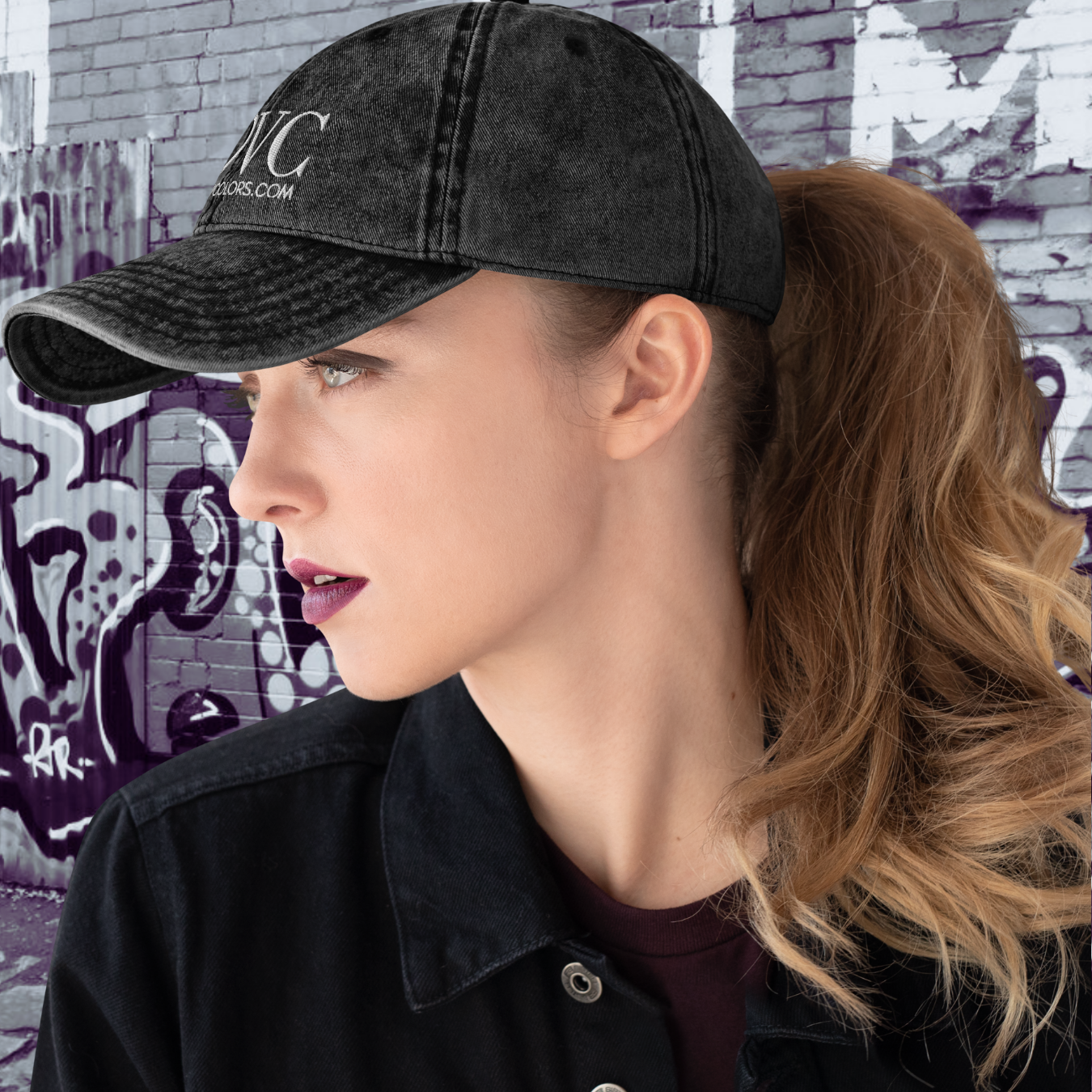 GORRA VINTAGE MUJER LOGO