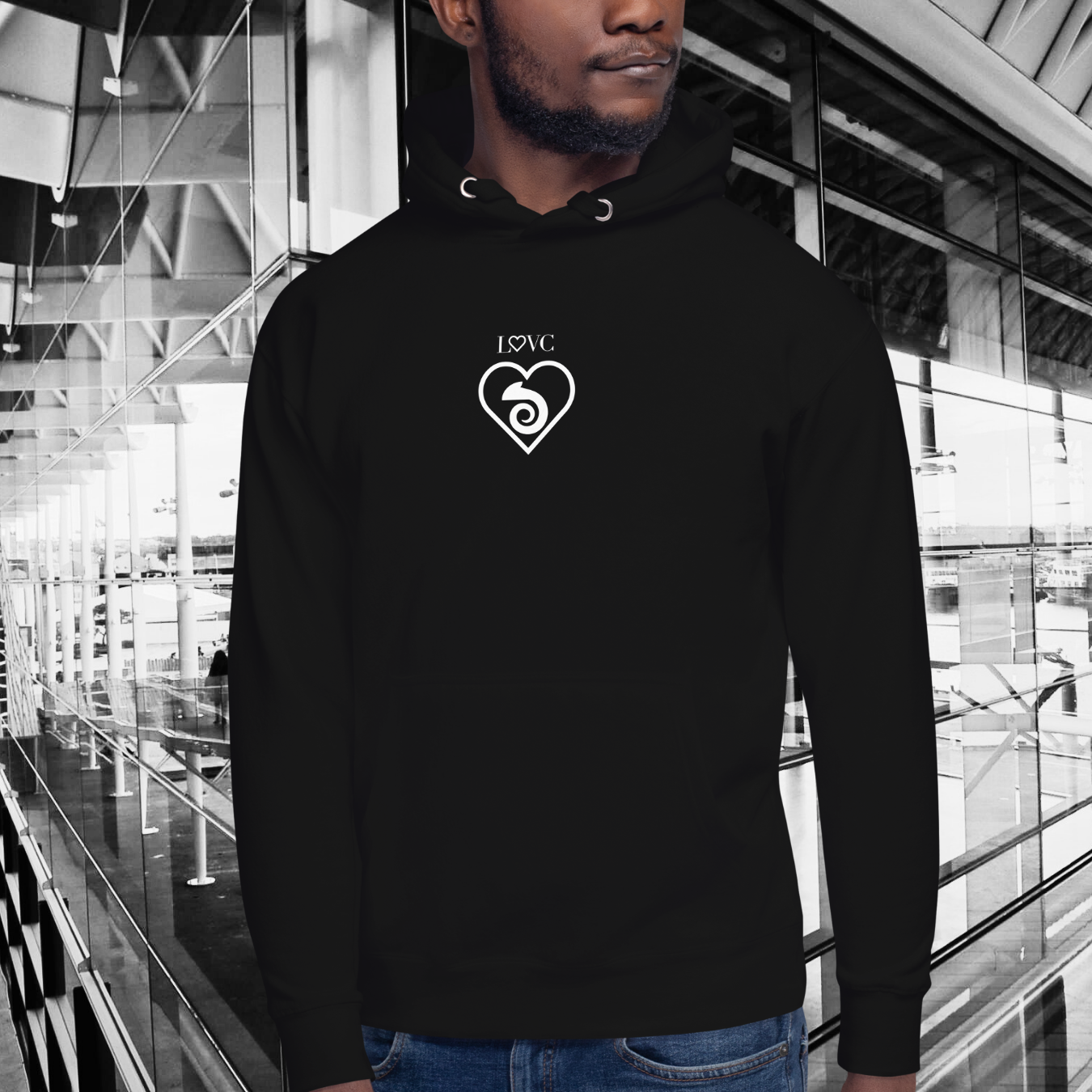 HOODIE CON CAPUCHA HOMBRE LIZARD
