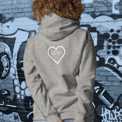 HOODIE CON CAPUCHA MUJER 2CUORE WHITE