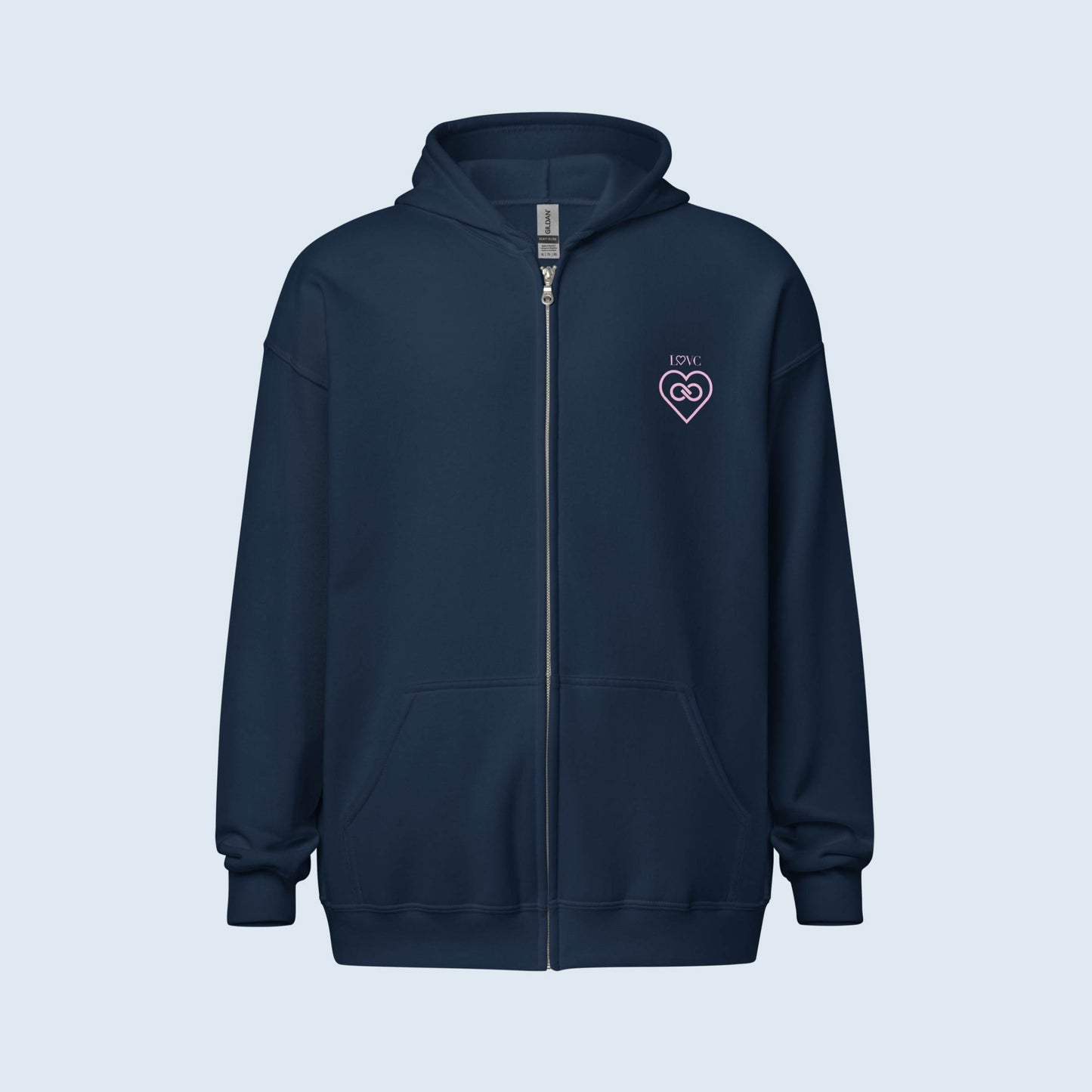 HOODIE CON CAPUCHA Y CREMALLERA HOMBRE INFINITE