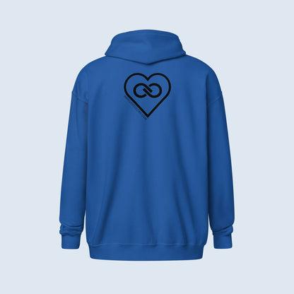 HOODIE CON CAPUCHA Y CREMALLERA MUJER INFINITE