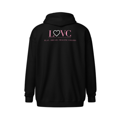 HOODIE CON CAPUCHA Y CREMALLERA HOMBRE LOGO CLASSIC