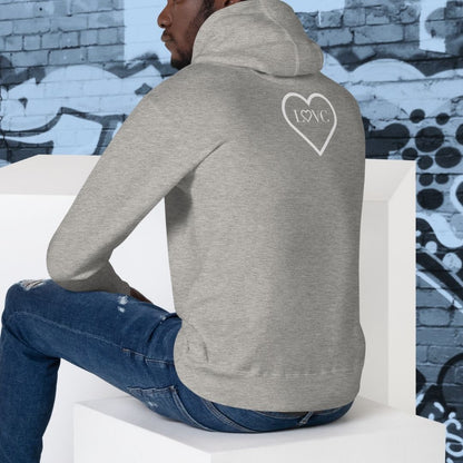 HOODIE CON CAPUCHA HOMBRE 2CUORE WHITE