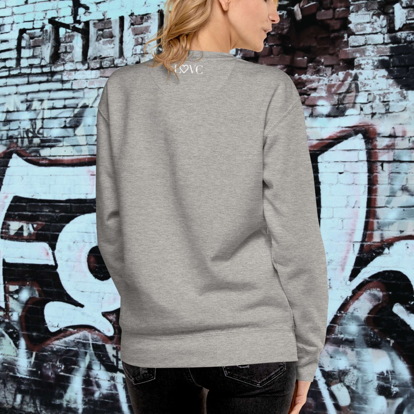 SUDADERA GRUESA MUJER LOGOXL CÍRCULO
