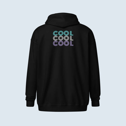 HOODIE CON CAPUCHA Y CREMALLERA MUJER COOL