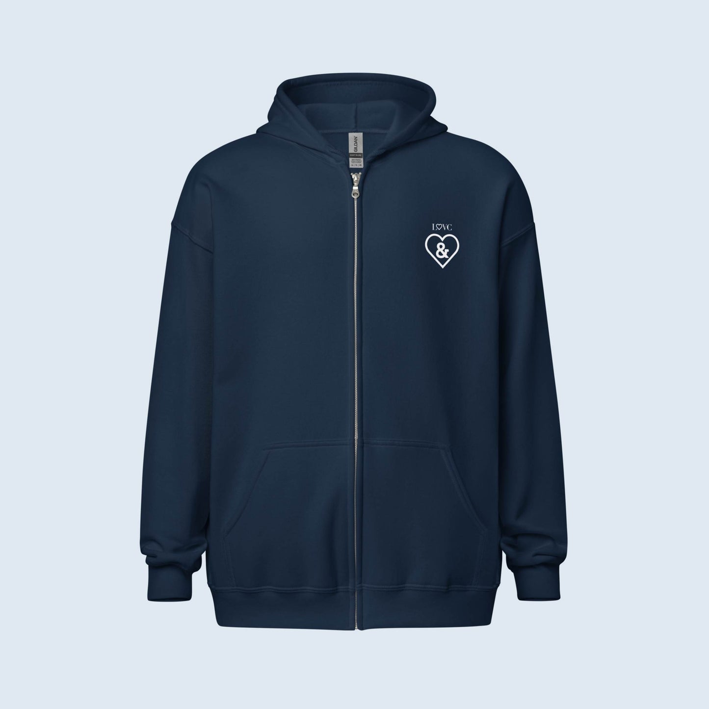 HOODIE CON CAPUCHA Y CREMALLERA HOMBRE SYMBOL &