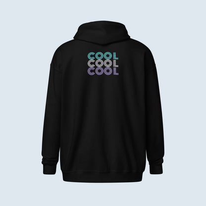 HOODIE CON CAPUCHA Y CREMALLERA MUJER COOL
