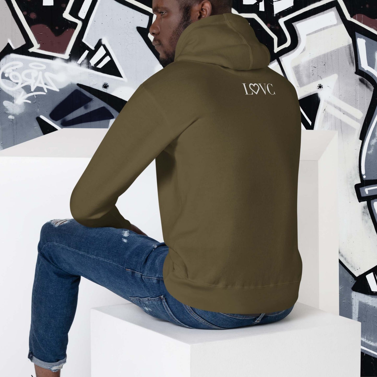 HOODIE CON CAPUCHA HOMBRE MILITAR