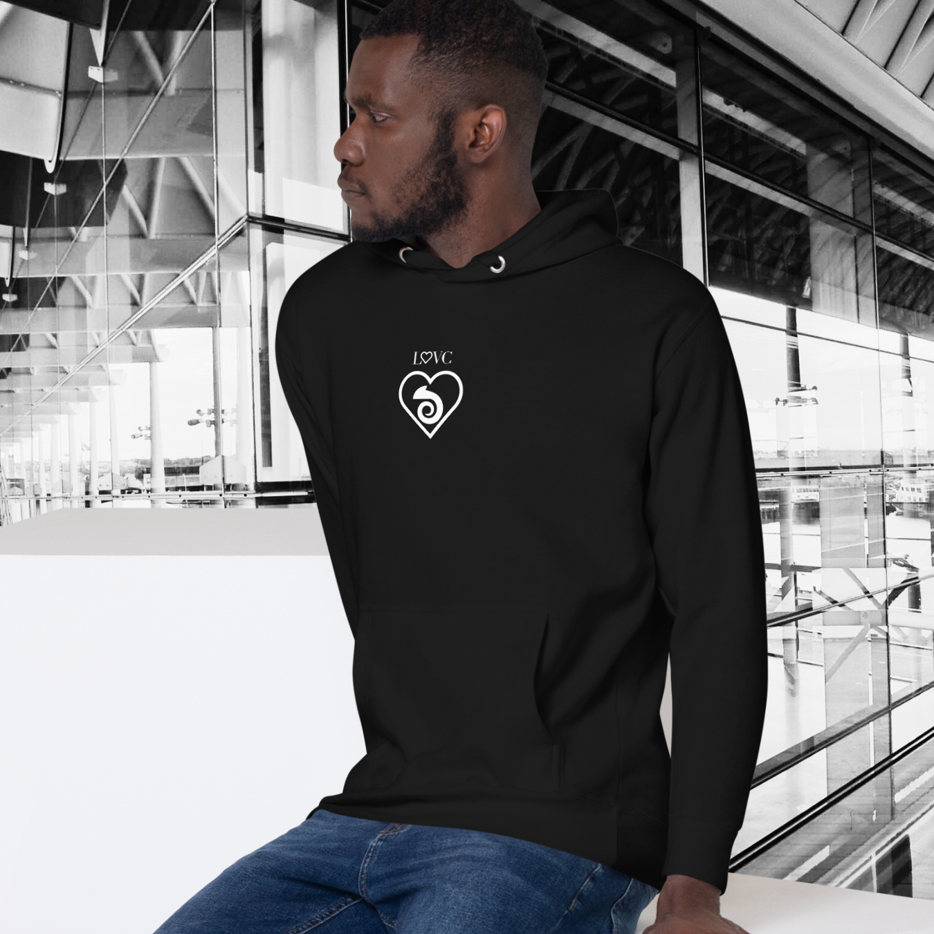 HOODIE CON CAPUCHA HOMBRE LIZARD