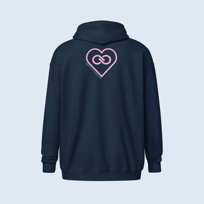 HOODIE CON CAPUCHA Y CREMALLERA HOMBRE INFINITE