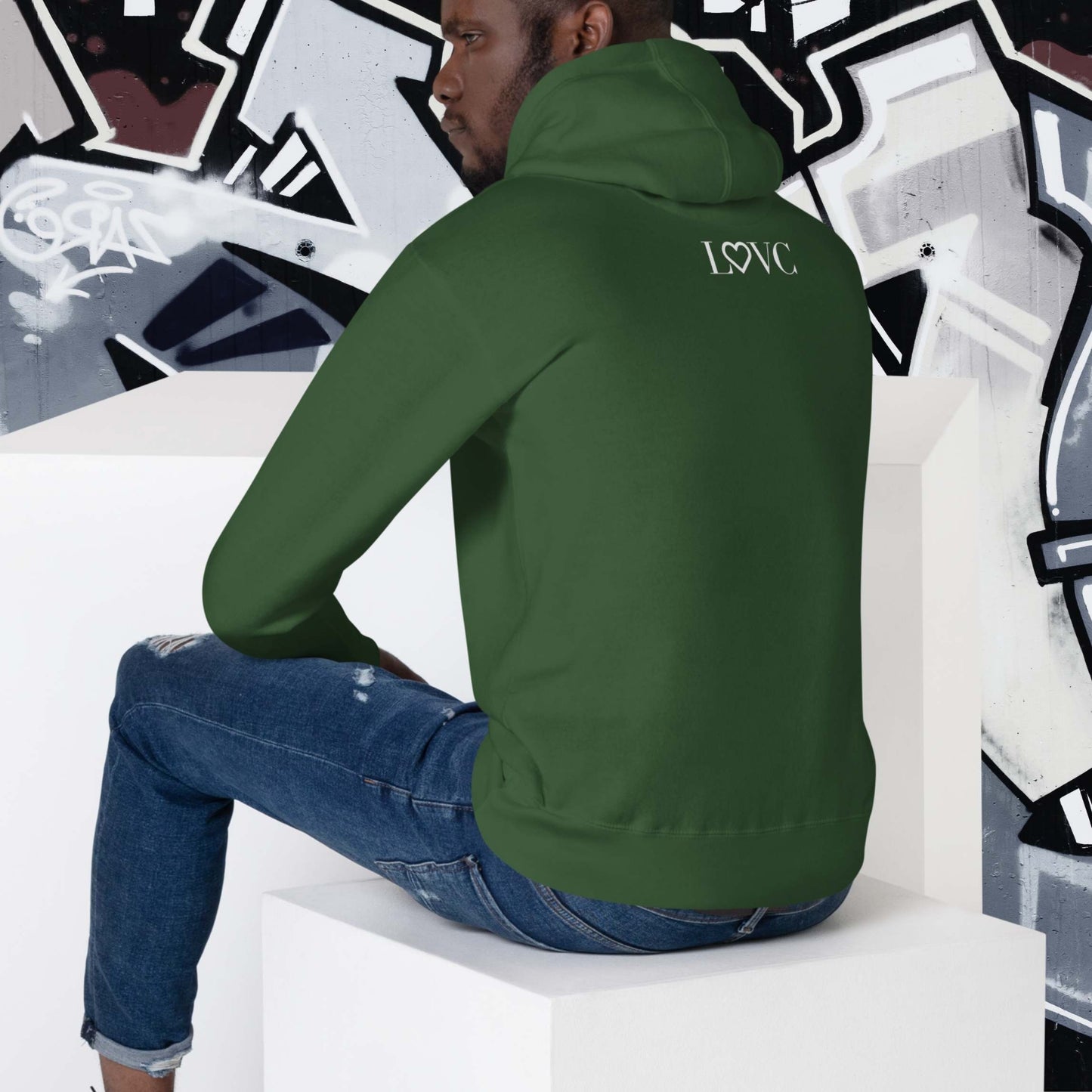 HOODIE CON CAPUCHA HOMBRE MILITAR
