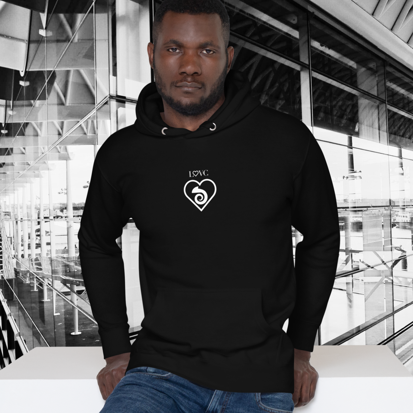 HOODIE CON CAPUCHA HOMBRE LIZARD