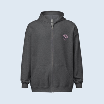 HOODIE CON CAPUCHA Y CREMALLERA HOMBRE INFINITE