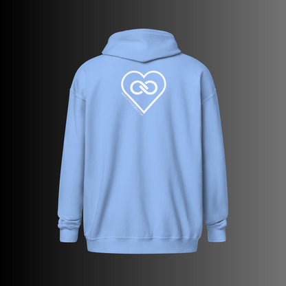 HOODIE CON CAPUCHA Y CREMALLERA MUJER INFINITE