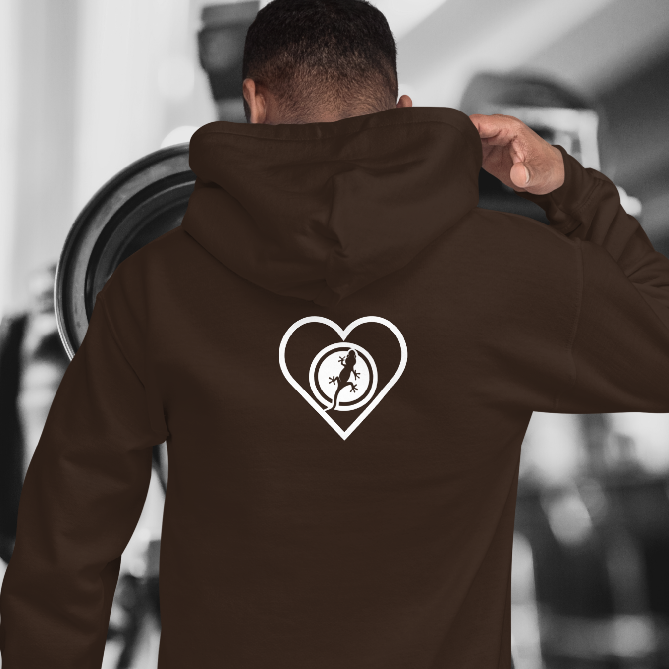 HOODIE CON CAPUCHA HOMBRE LIZARD