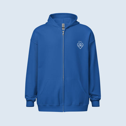 HOODIE CON CAPUCHA Y CREMALLERA MUJER INFINITE