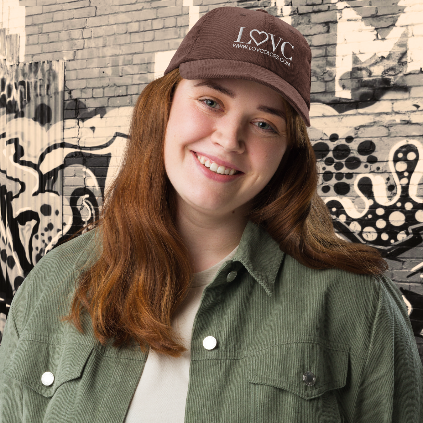 GORRA DE PANA VINTAGE MUJER LOGO