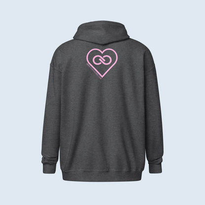 HOODIE CON CAPUCHA Y CREMALLERA HOMBRE INFINITE