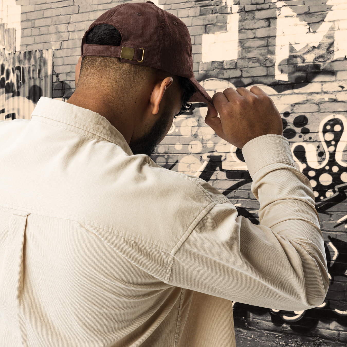 GORRA DE PANA VINTAGE HOMBRE LOGO