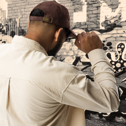 GORRA DE PANA VINTAGE HOMBRE LOGO