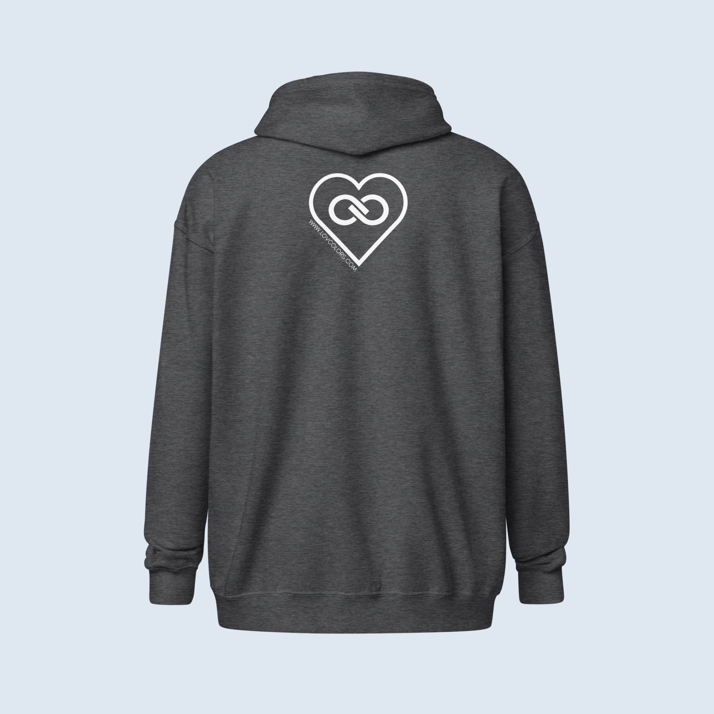HOODIE CON CAPUCHA Y CREMALLERA HOMBRE INFINITE