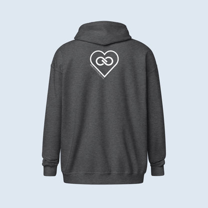 HOODIE CON CAPUCHA Y CREMALLERA HOMBRE INFINITE