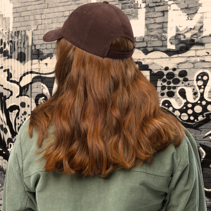 GORRA DE PANA VINTAGE MUJER LOGO