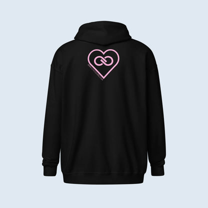 HOODIE CON CAPUCHA Y CREMALLERA HOMBRE INFINITE