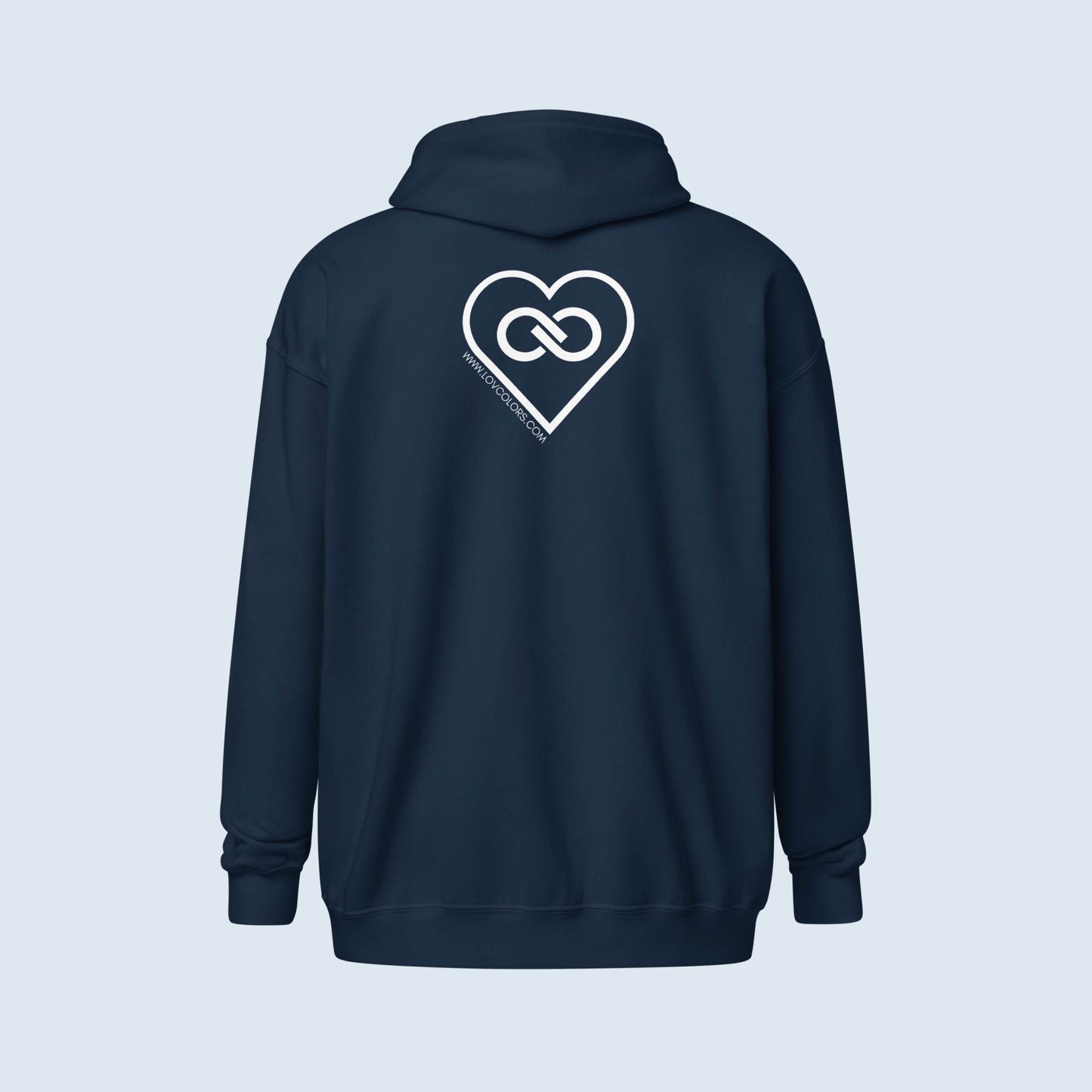 HOODIE CON CAPUCHA Y CREMALLERA MUJER INFINITE