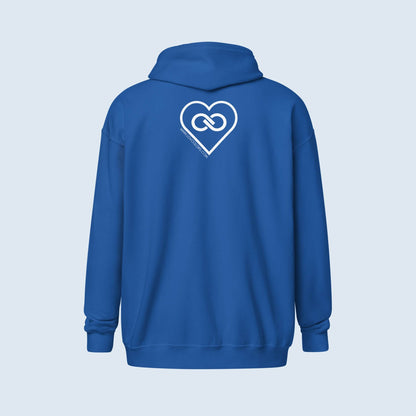 HOODIE CON CAPUCHA Y CREMALLERA HOMBRE INFINITE