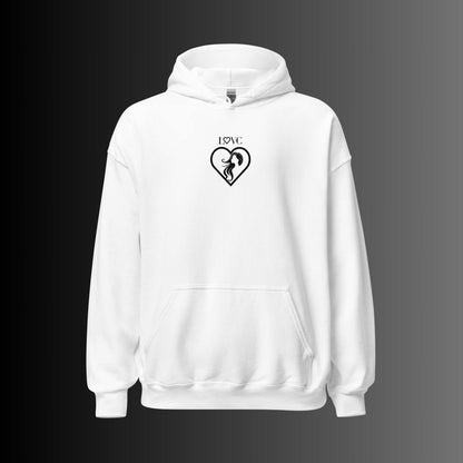 HOODIE CON CAPUCHA MUJER SILUETA