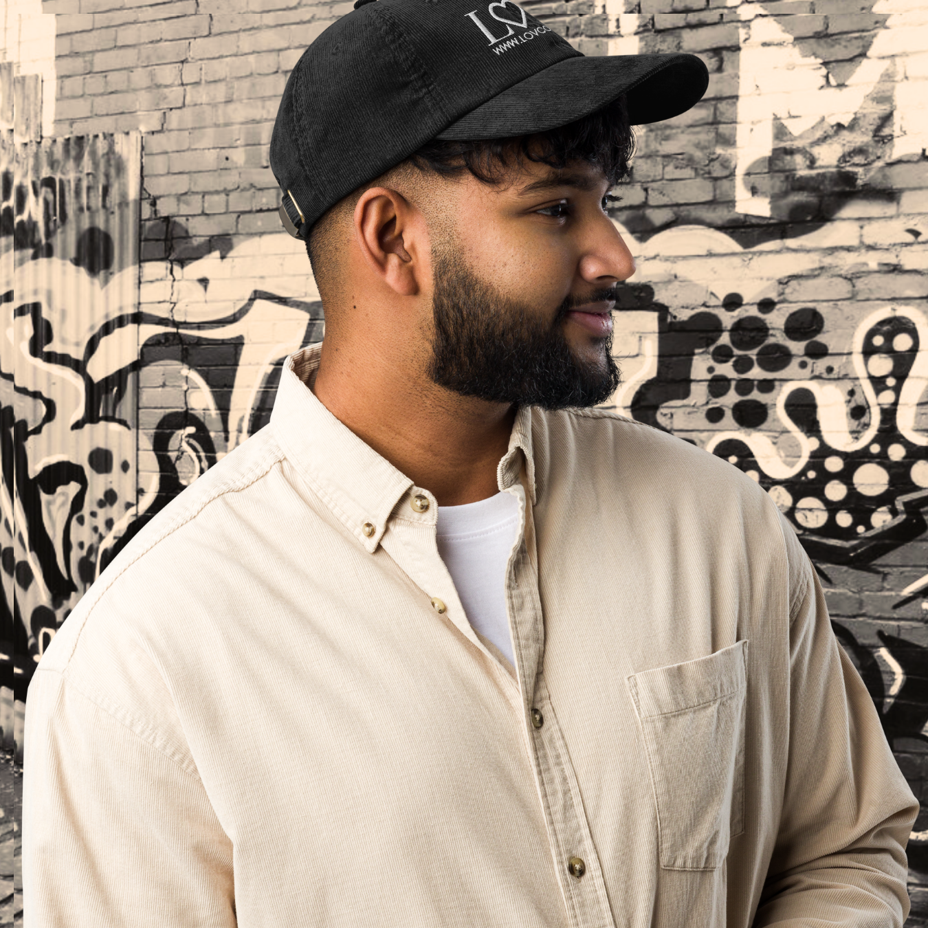 GORRA DE PANA VINTAGE HOMBRE LOGO