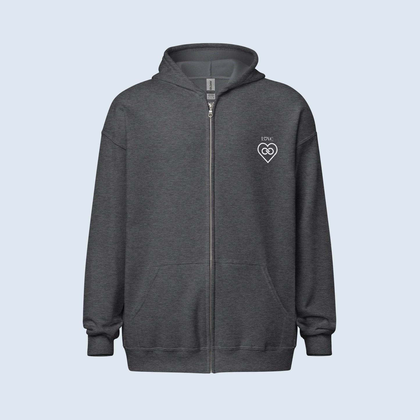 HOODIE CON CAPUCHA Y CREMALLERA MUJER INFINITE