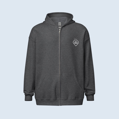 HOODIE CON CAPUCHA Y CREMALLERA MUJER INFINITE