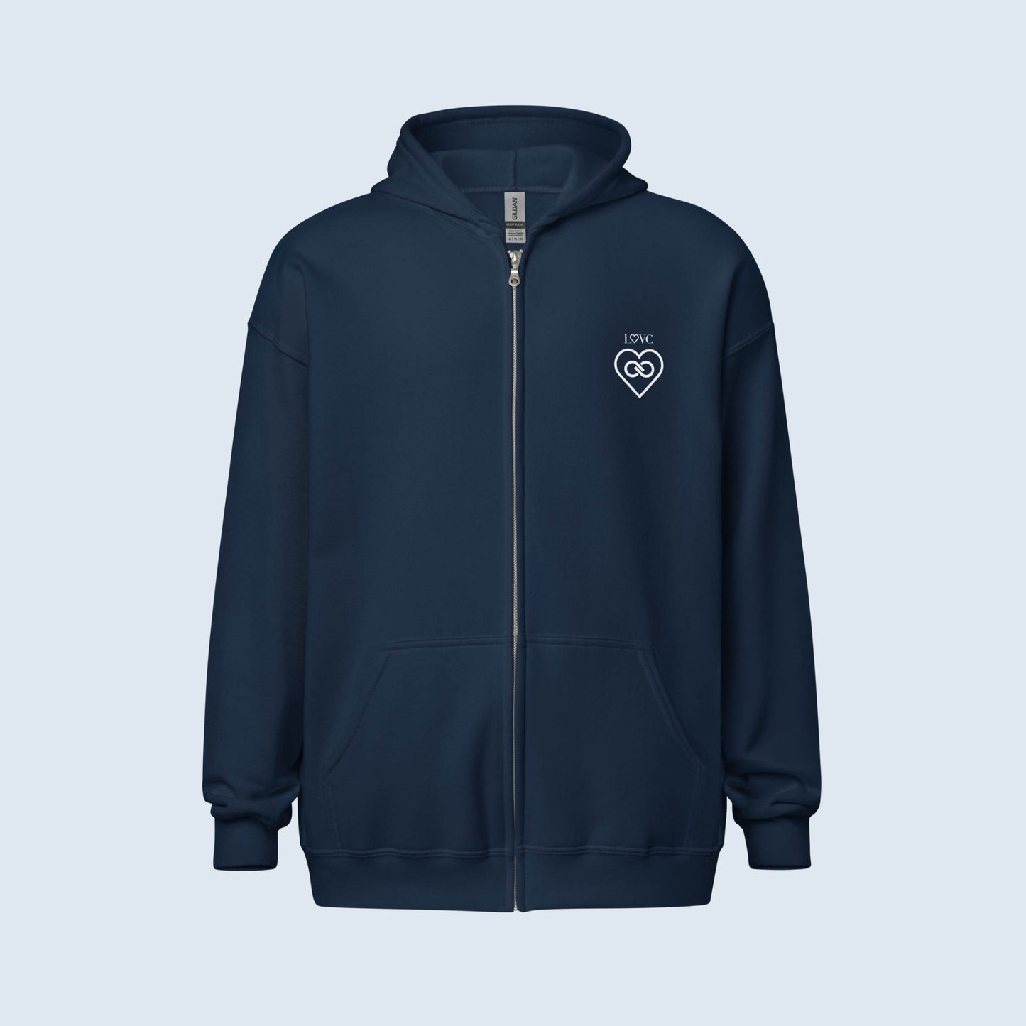 HOODIE CON CAPUCHA Y CREMALLERA HOMBRE INFINITE