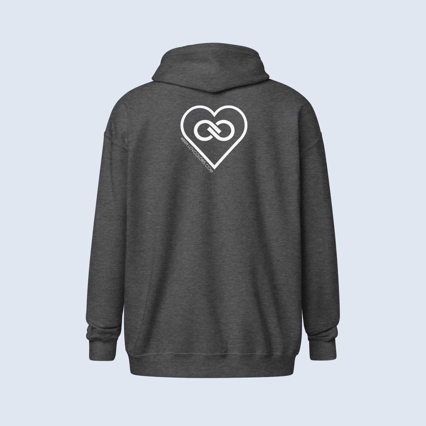 HOODIE CON CAPUCHA Y CREMALLERA MUJER INFINITE
