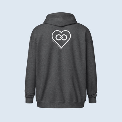 HOODIE CON CAPUCHA Y CREMALLERA MUJER INFINITE