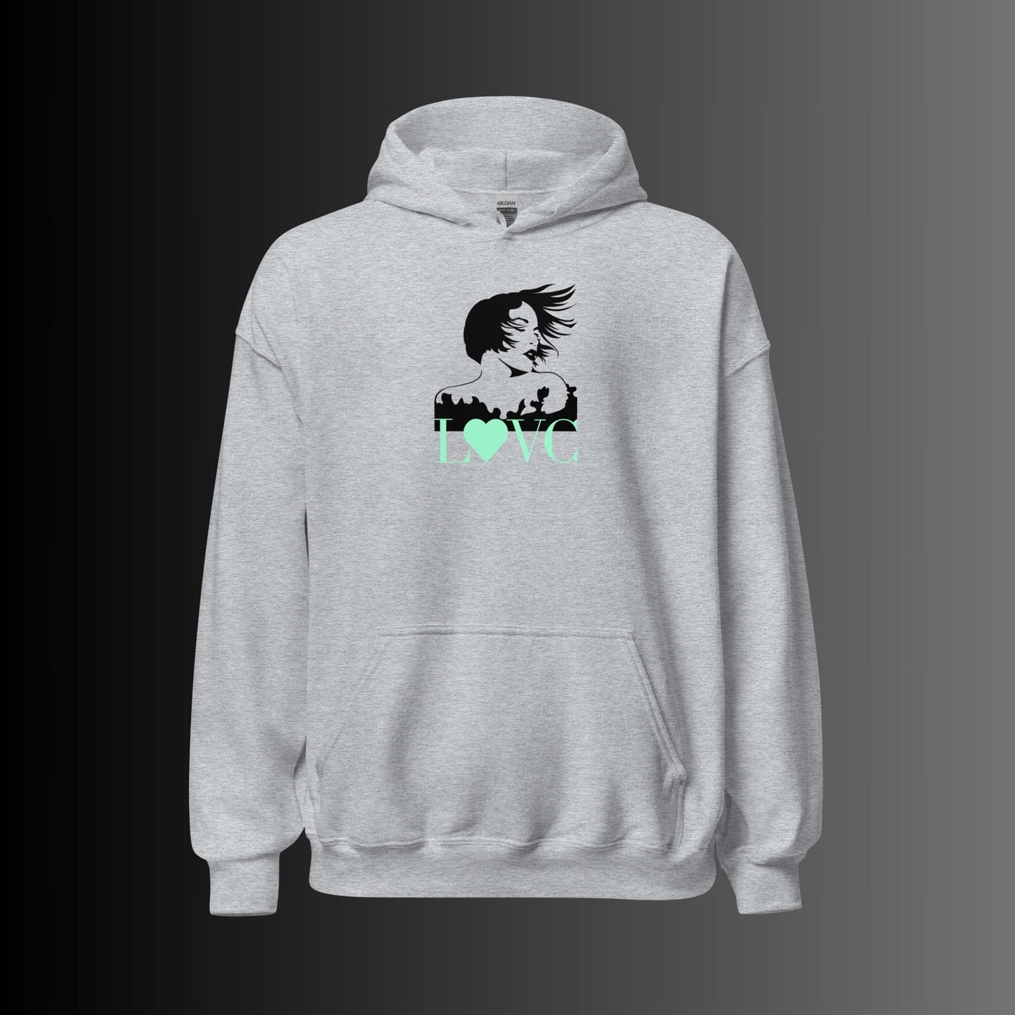 HOODIE CON CAPUCHA MUJER PERFIL