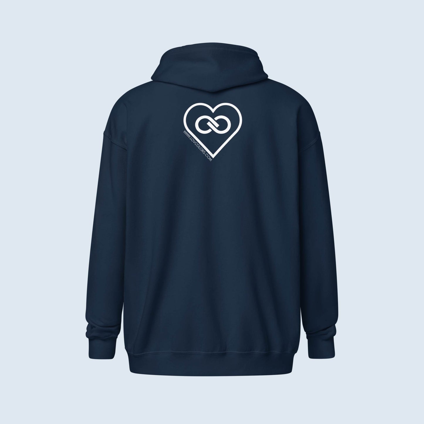 HOODIE CON CAPUCHA Y CREMALLERA HOMBRE INFINITE