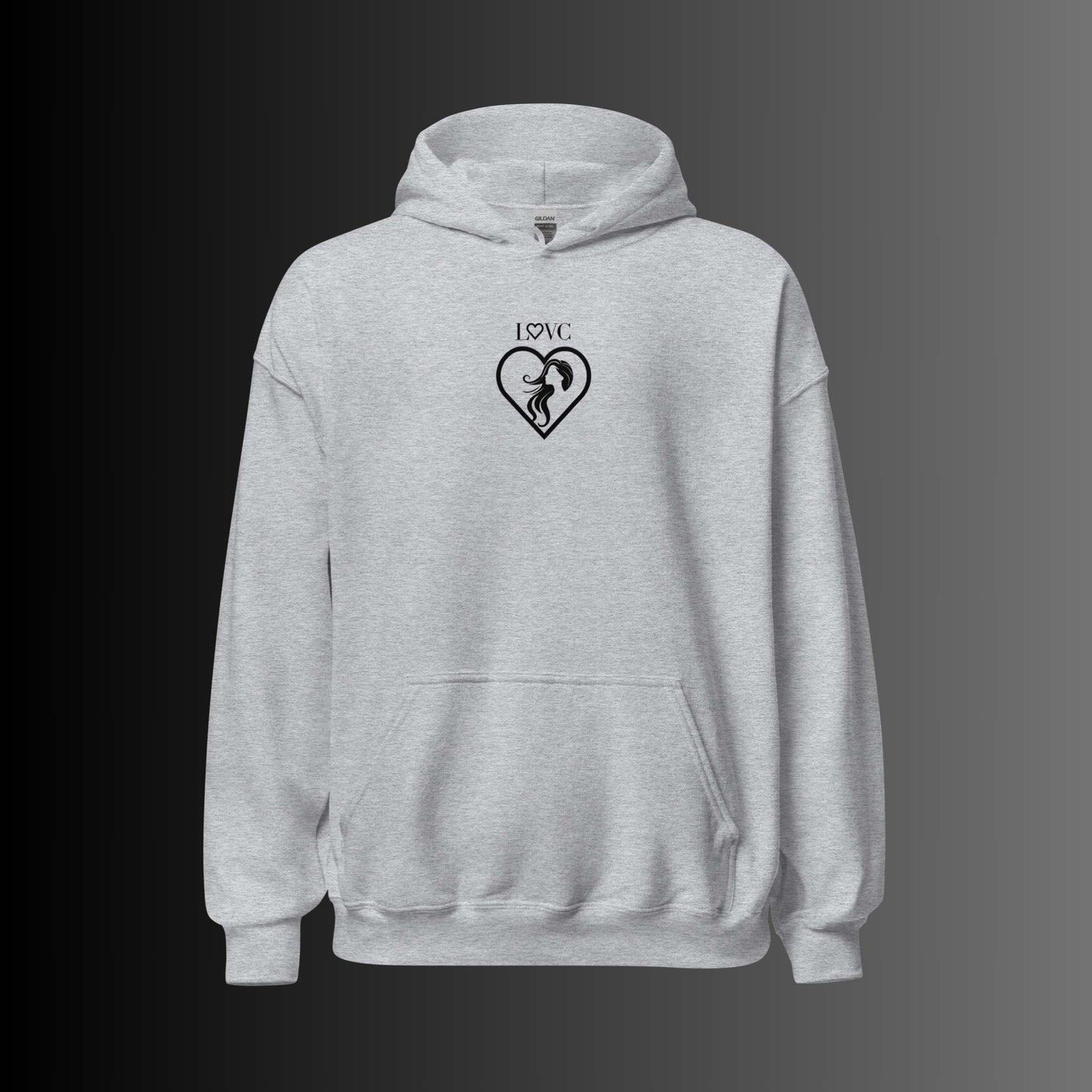 HOODIE CON CAPUCHA MUJER SILUETA