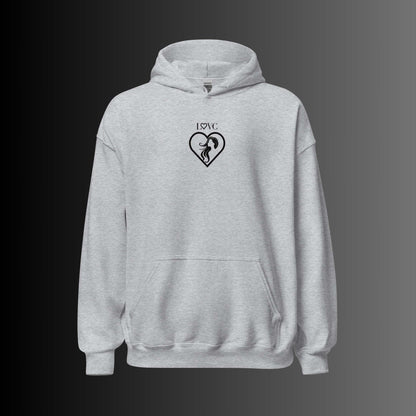 HOODIE CON CAPUCHA MUJER SILUETA