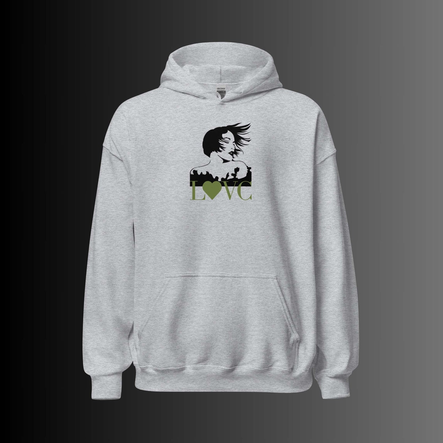 HOODIE CON CAPUCHA MUJER PERFIL