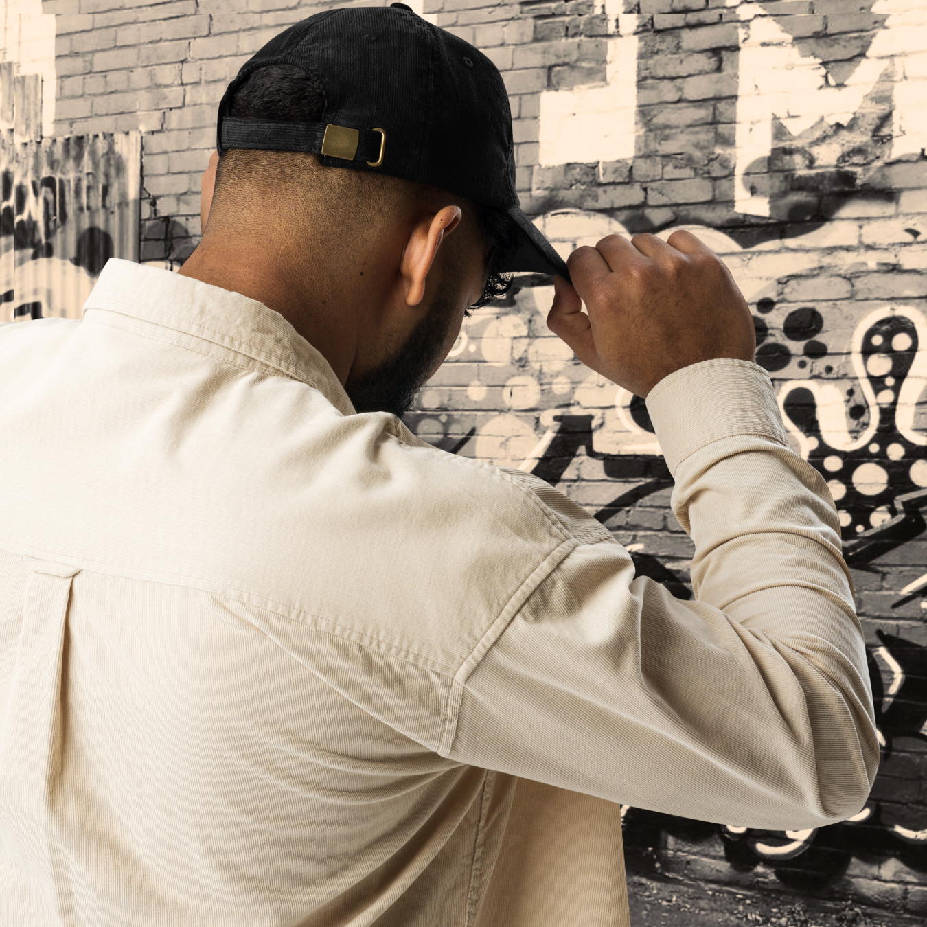 GORRA DE PANA VINTAGE HOMBRE LOGO