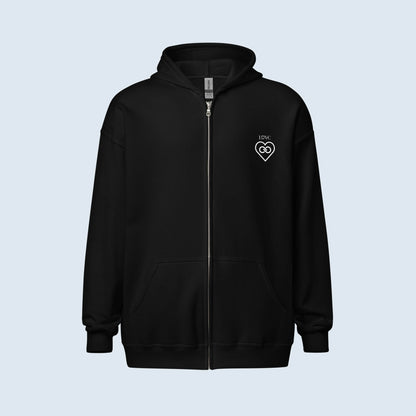 HOODIE CON CAPUCHA Y CREMALLERA MUJER INFINITE