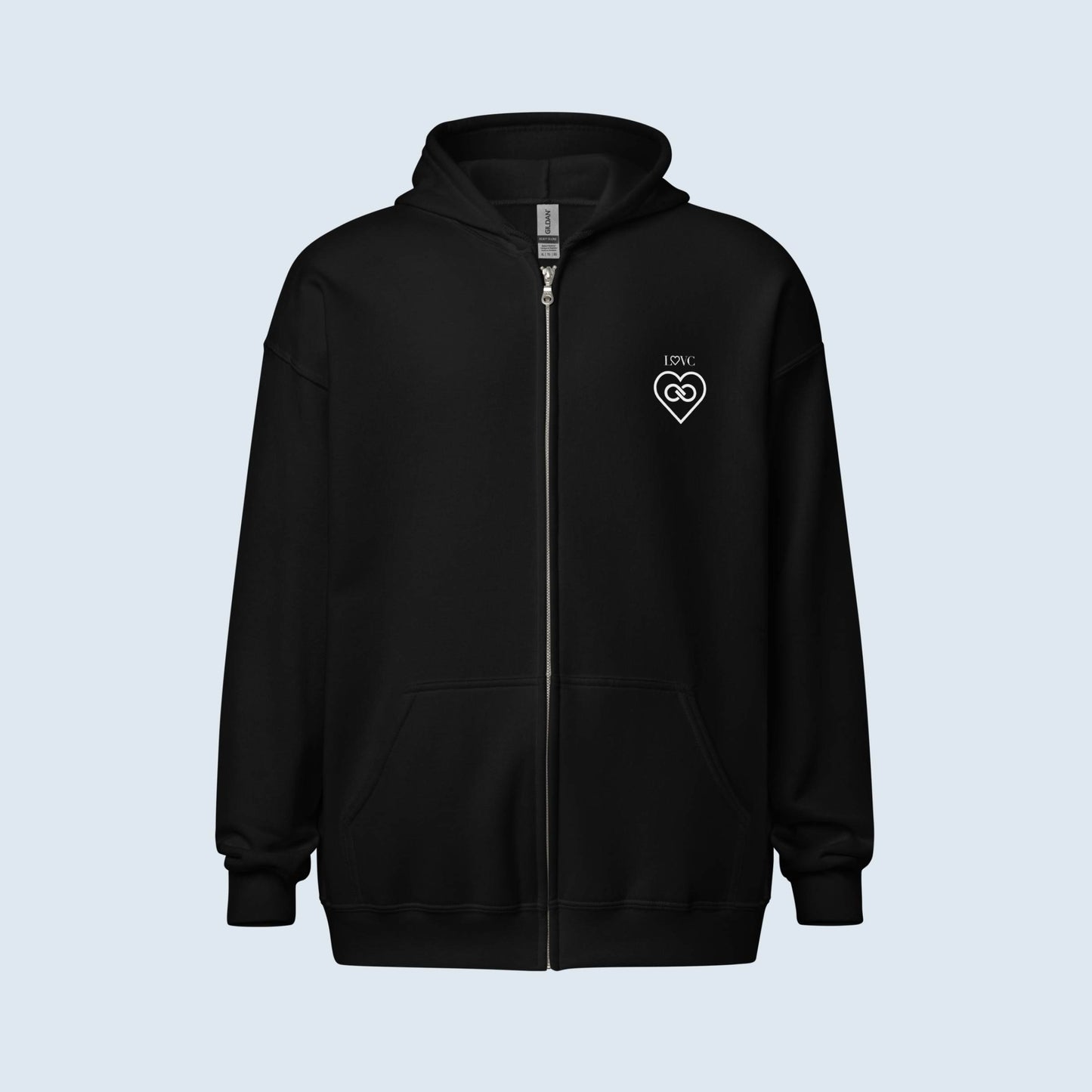 HOODIE CON CAPUCHA Y CREMALLERA HOMBRE INFINITE